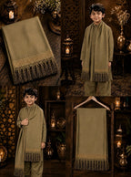 Kids Plain Wool Pashmina Shawl – Multiple Colors