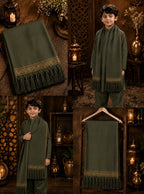 Kids Plain Wool Pashmina Shawl – Multiple Colors