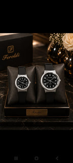 Matching Couple Watches – Pin-Lock Silicone Strap