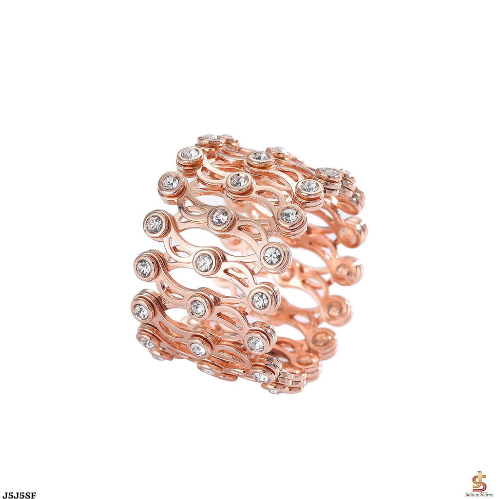 2-in-1 Ring & Bracelet for Girls – Trending Adjustable Fancy Jewelry
