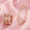 2-in-1 Ring & Bracelet for Girls – Trending Adjustable Fancy Jewelry