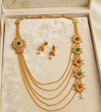 New Stylish Gold Design Jewelry Set – Premium Golden Finish | Shine Bright! ✨💫