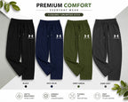 Men's Stylish Cotton Jersey Trouser – 4 Colors | M to XL 🔥
