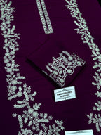 2-Piece Embroidered Suit for Women