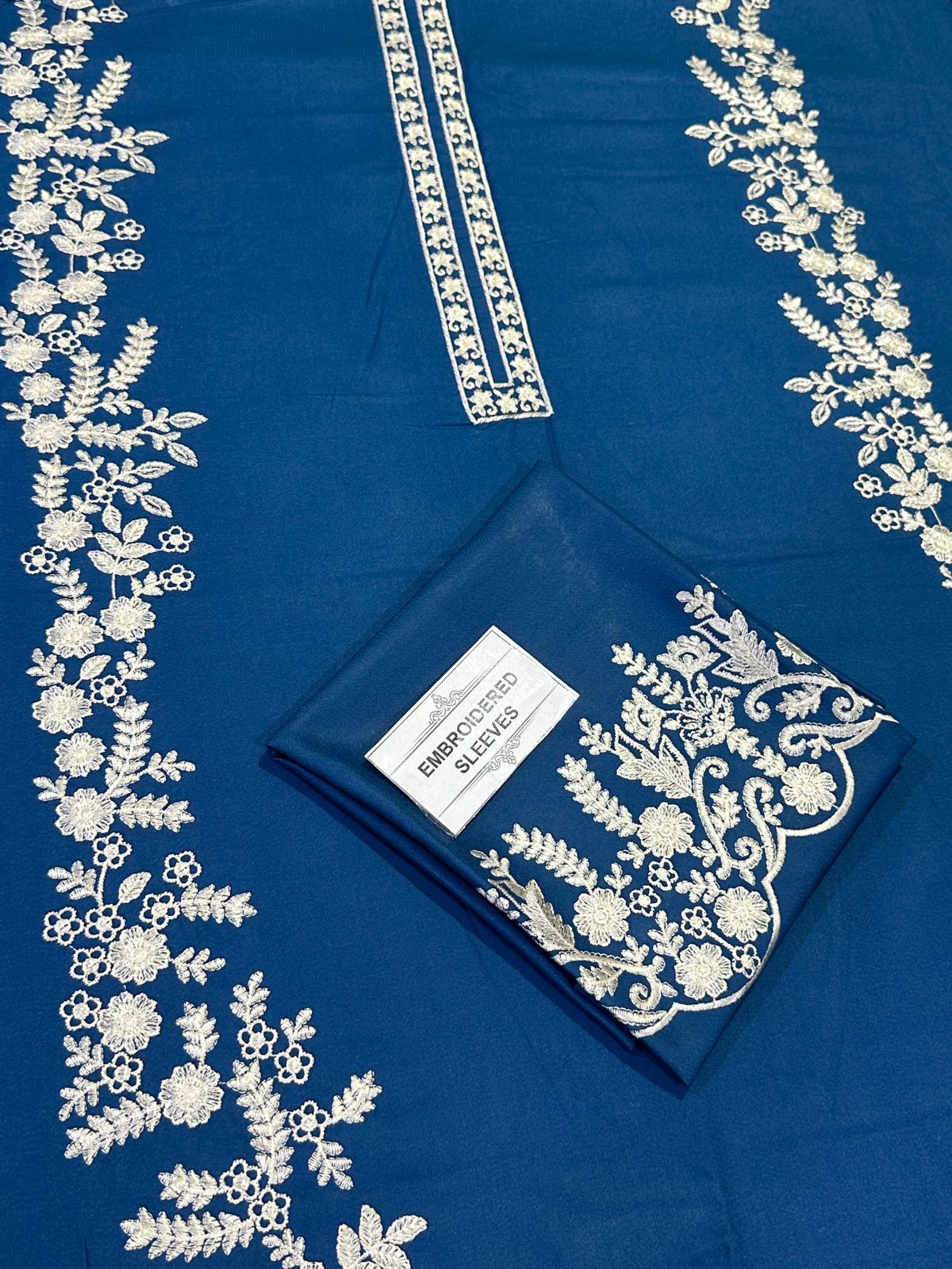 2-Piece Embroidered Suit for Women
