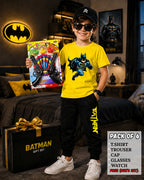 Kids Pack of 6 Outfit Deal – T-Shirt, Trouser & Accessories Bundle