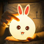 Jumbo Cute Bunny Silicone Night Light lamp