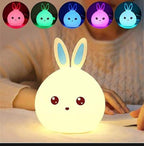 Jumbo Cute Bunny Silicone Night Light lamp