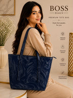 Premium Glossy Tote Bag for Women & Daily Use