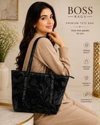 Premium Glossy Tote Bag for Women & Daily Use