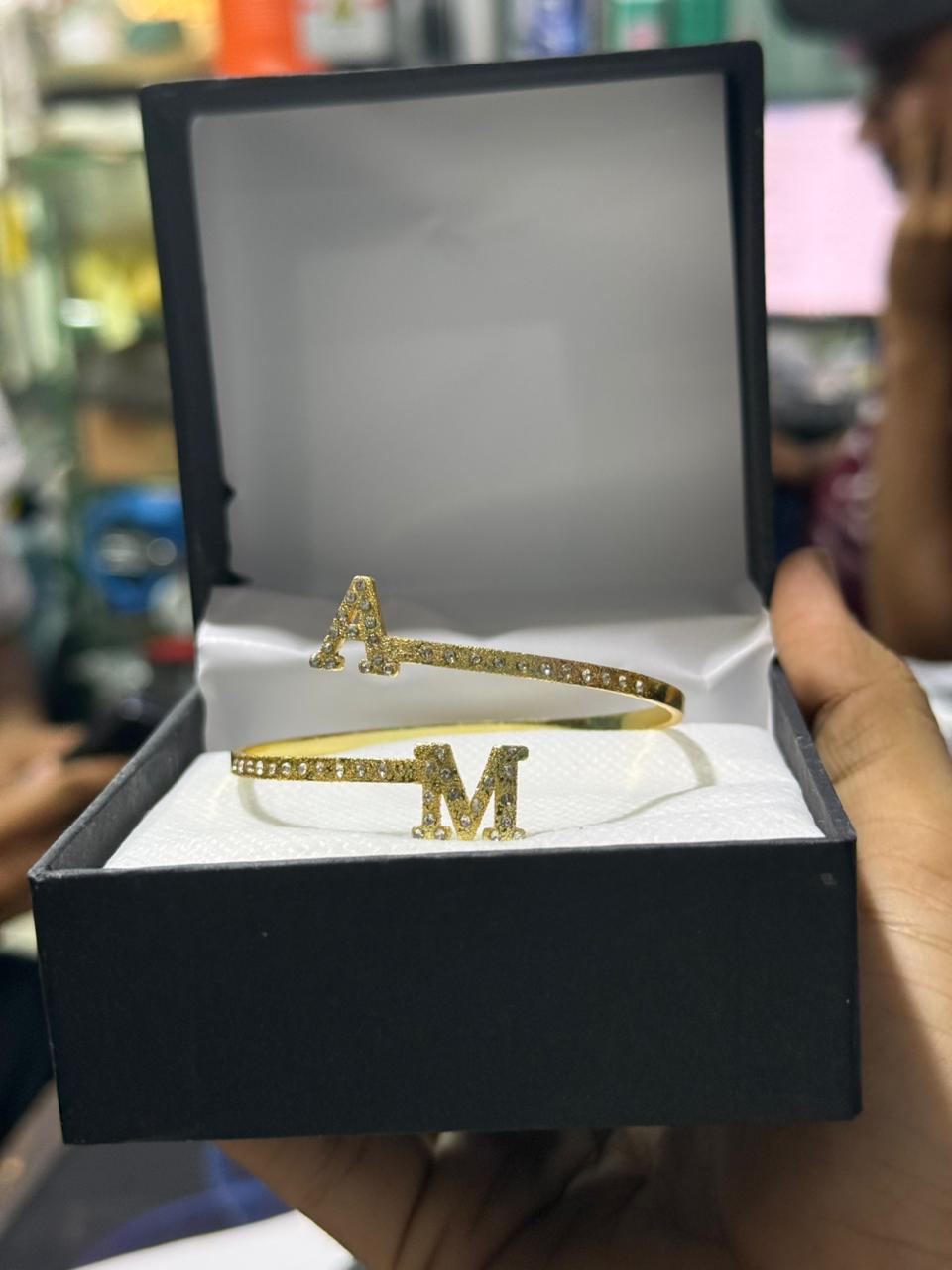 Customized New Fancy Bangle – Premium Personalized Bracelet with Gift Box