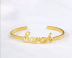 Customized Name Bangle – Premium Personalized Bracelet with Gift Box