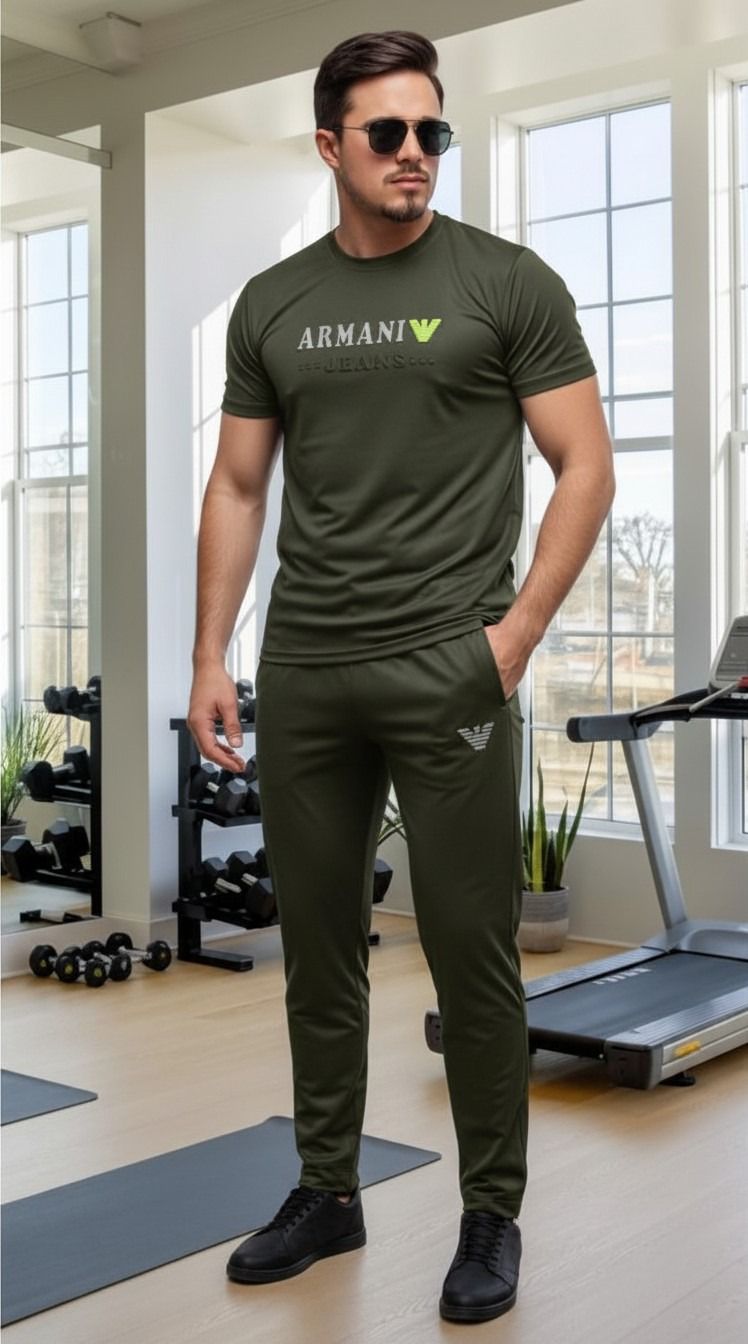 High-Demand DRI-FIT Summer Tracksuit with Embossed Reflector Print