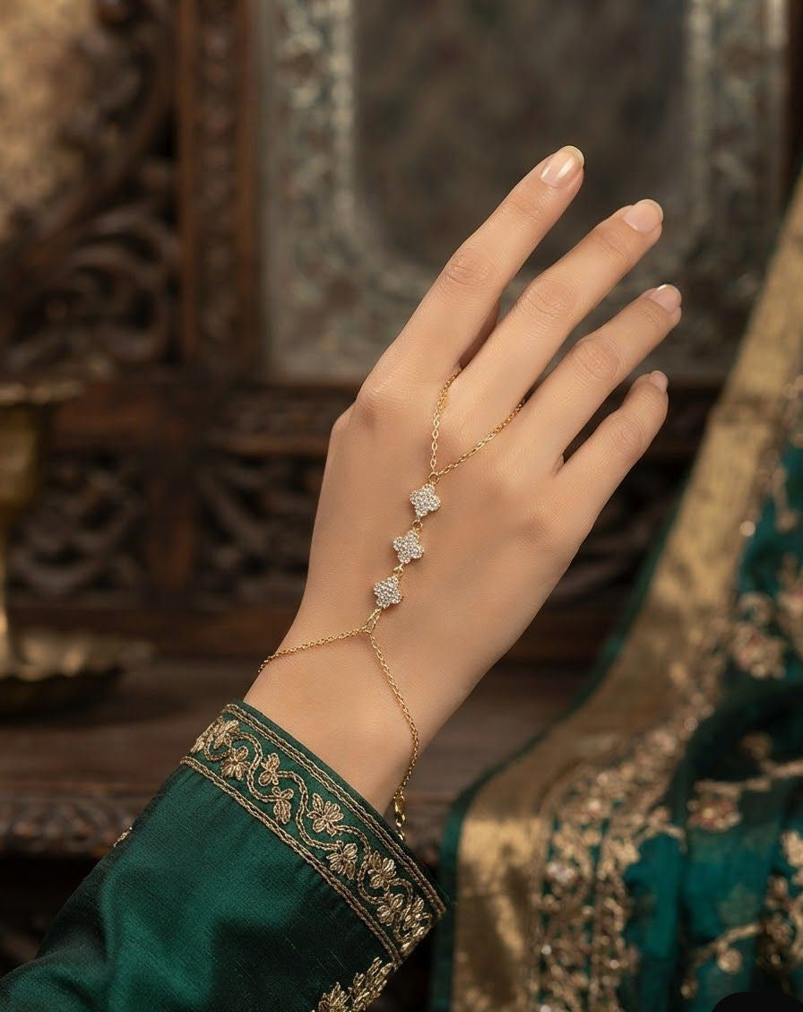 Gold-Plated Micro Zircon Anja Bracelet