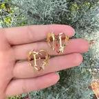 Pack of 2 Customise Initial Ring & Name Locket – Gold-Plated Personalised Jewellery Set