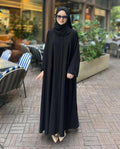 2-Piece Ready to Wear High Quality Wool Peach Abaya & Stoller Set