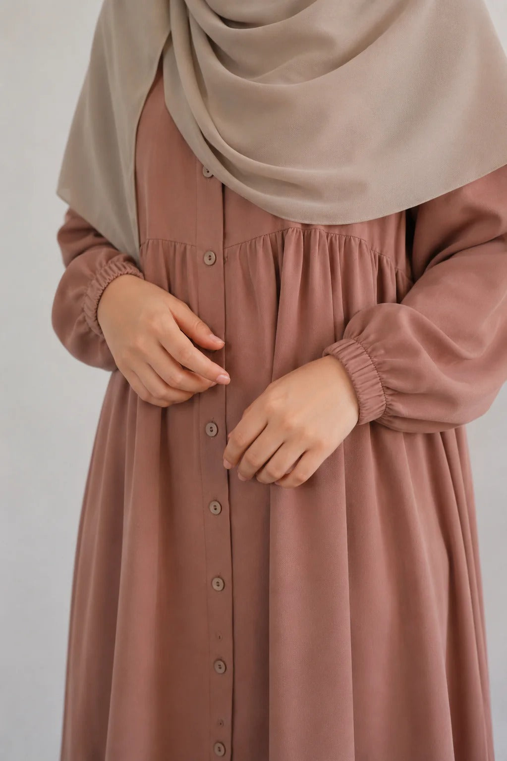 Ready to Wear High Quality Modest Abaya with Stoller Set