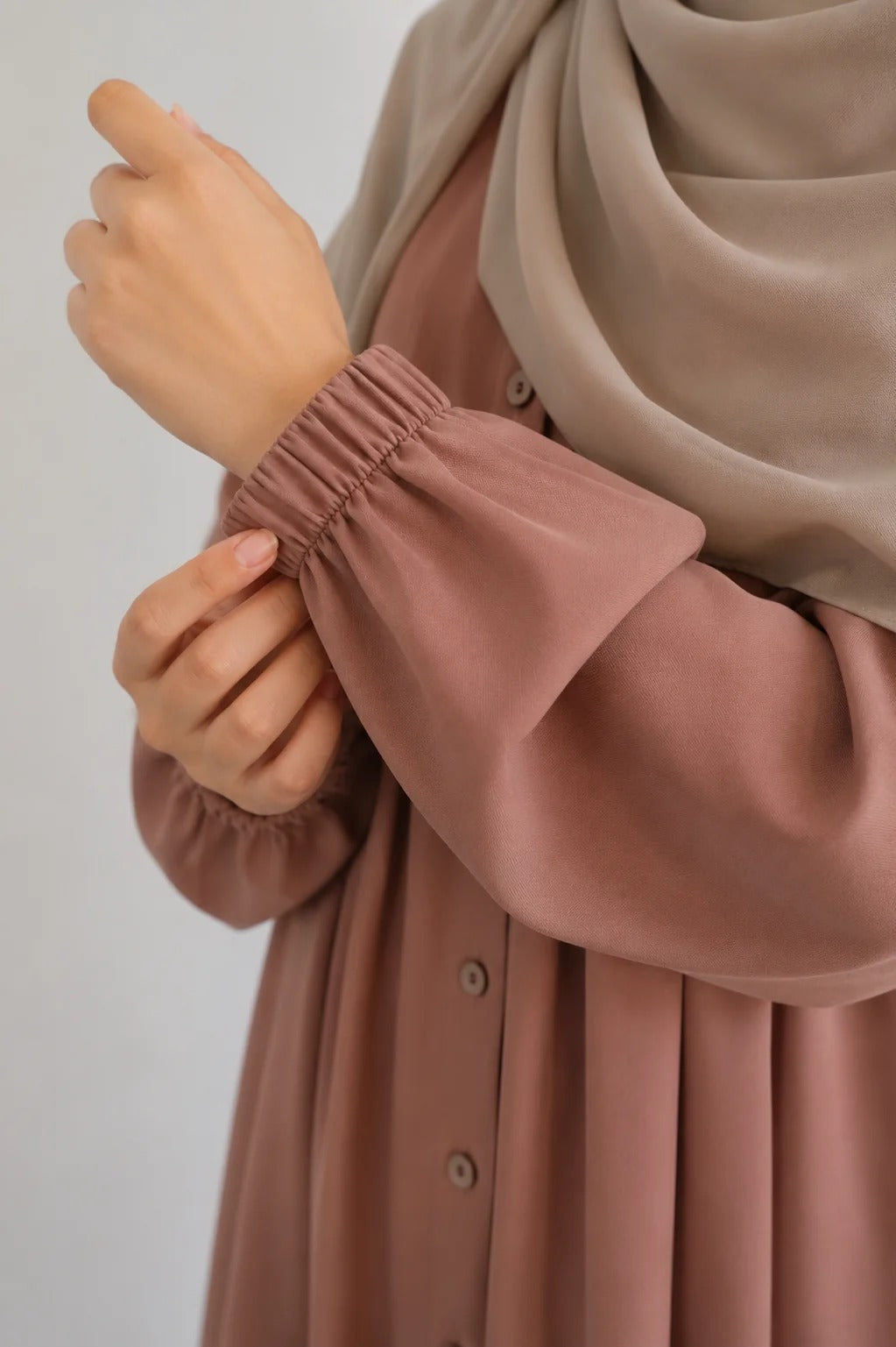 Ready to Wear High Quality Modest Abaya with Stoller Set