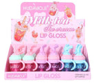 Pack of 2 Milk Tea Ice Cream Lip Gloss: Moisturizing High-Shine Lip Tint