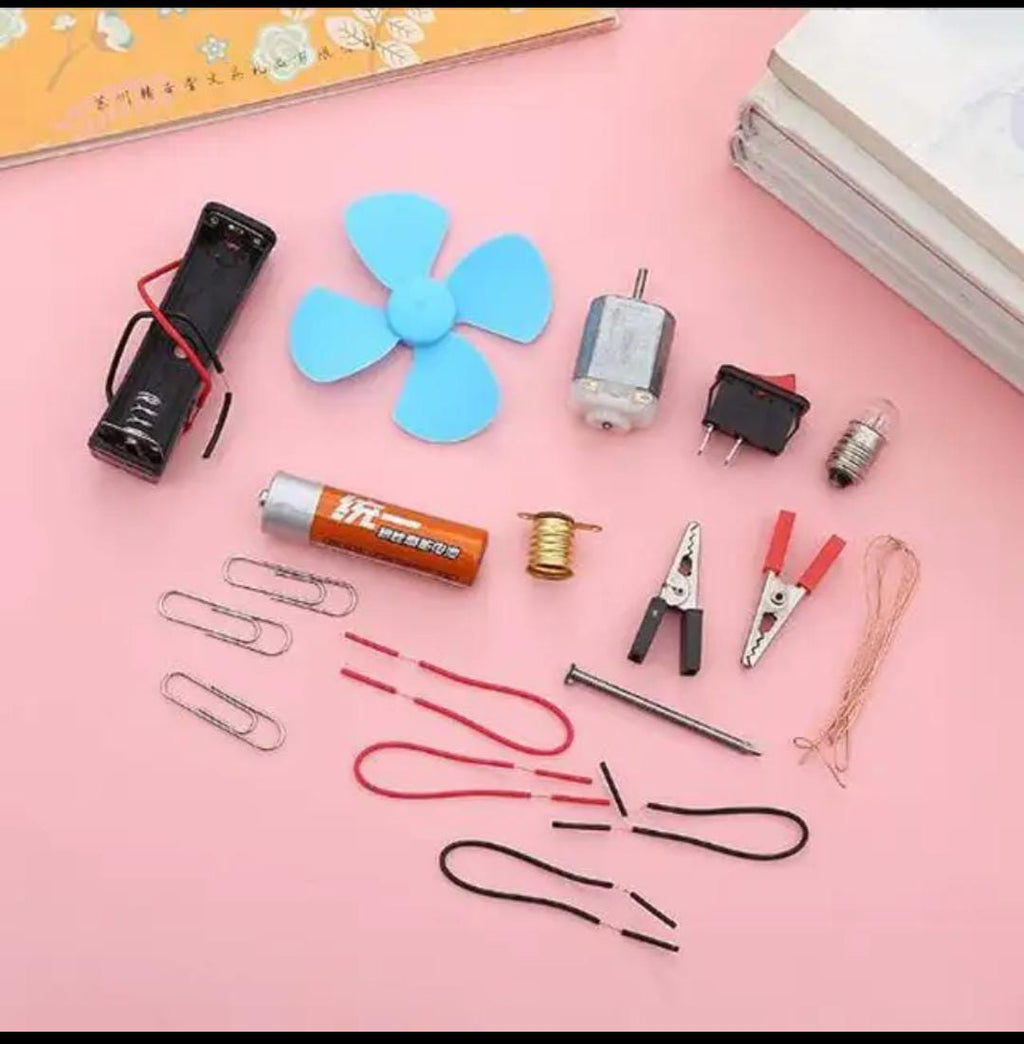 DIY Student Science Experiment Circuit Fan Physics Kit
