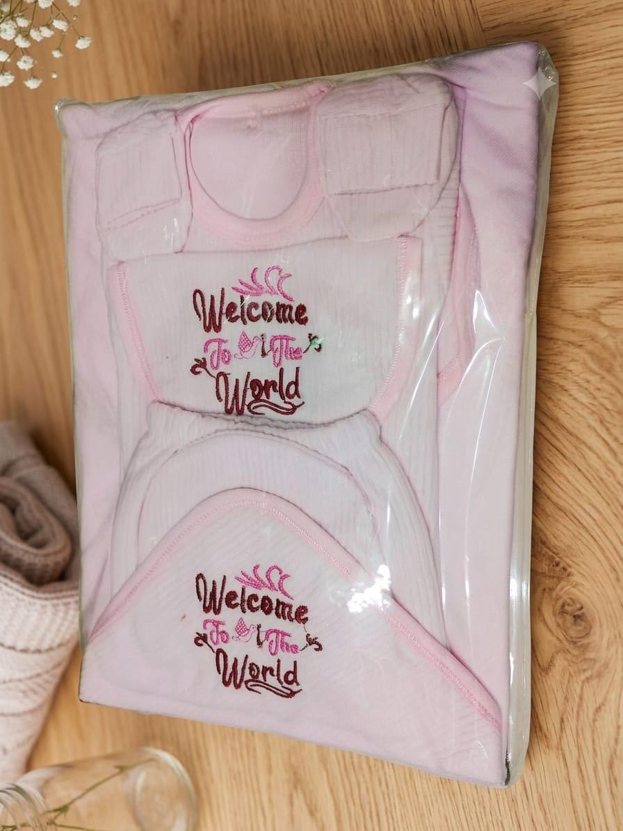 6-Piece Newborn Baby Welcome Gift Set
