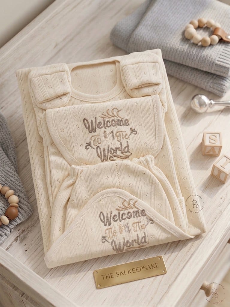6-Piece Newborn Baby Welcome Gift Set