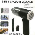 3-in-1 Wireless Portable Car Vacuum Cleaner – High-Power Handheld Dust & Debris Remover