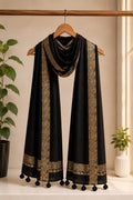 Premium Elegant Embroidered Wool Shawl for Women – Winter Warm Stole