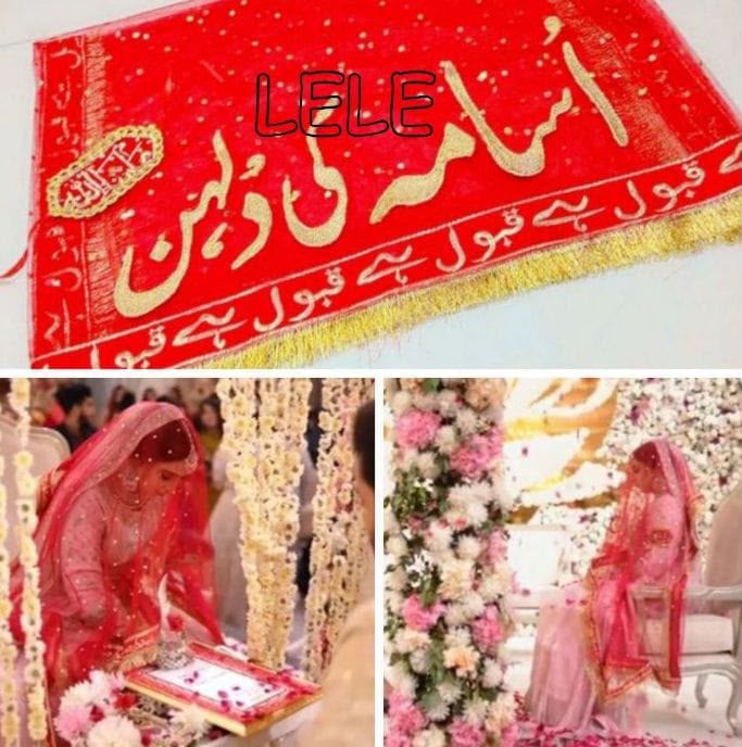 Customise Bridal Dupatta with Qabool Hai Border & Tilla Work
