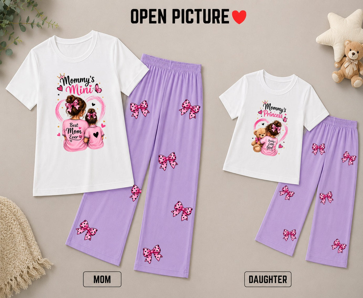 Pack of 2 Mother & Daughter Matching Tracksuit Set