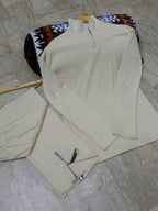 2-Piece Winter Arrival Zipper Highneck Drop-Shoulder Track Suit
