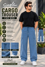 Cargo Street Trouser for Women - Casual Summer Jeans Cotton Pants