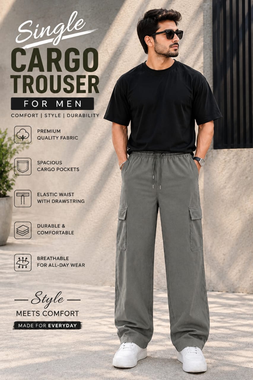 Cargo Street Trouser for Women - Casual Summer Jeans Cotton Pants