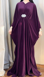 Velvet Kaftan Dress for Women - Premium Winter Party Wear Kaftan (9 Colors)