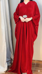 Velvet Kaftan Dress for Women - Premium Winter Party Wear Kaftan (9 Colors)