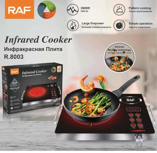 5000W Home Electric Stove and Hot Plate - Portable Cooking and Coffee Heater