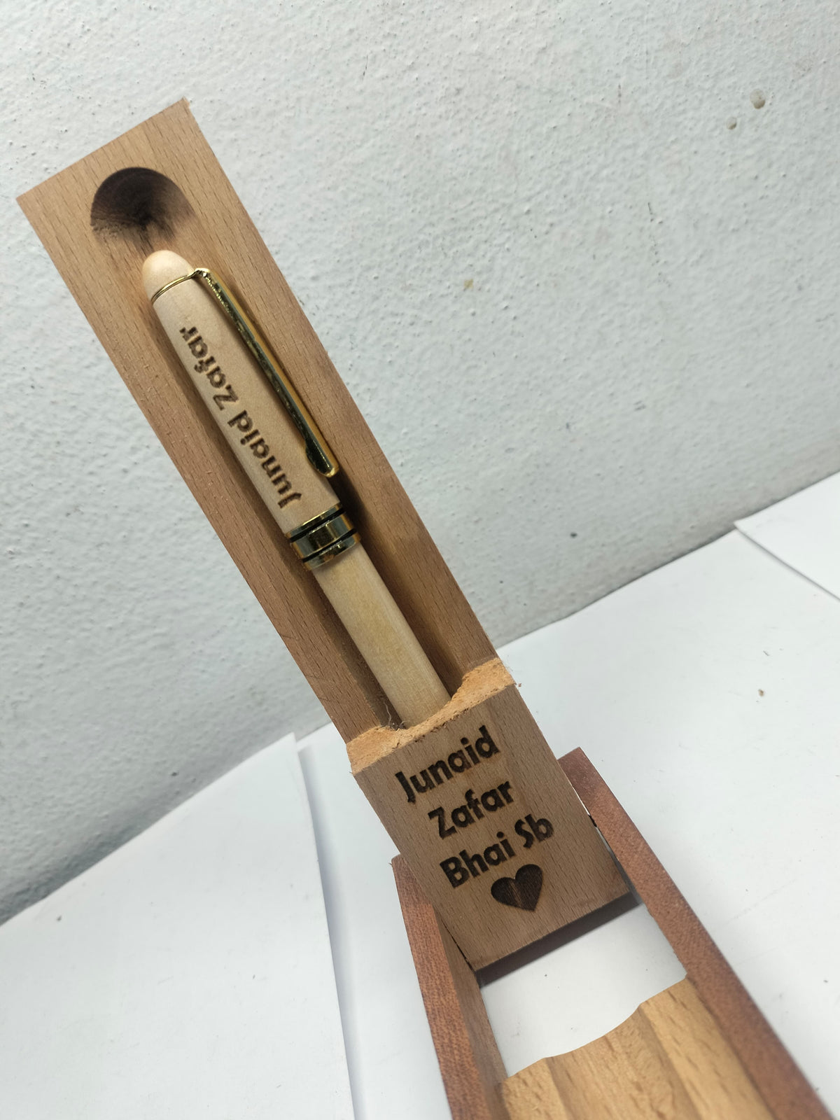 Customise Premium Imported Wooden Ballpoint Pen | Luxury Executive Gift