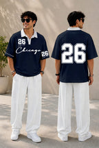Ready to Wear Drop Shoulder Tracksuit with Baggy Trouser