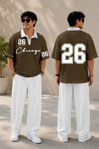 Ready to Wear Drop Shoulder Tracksuit with Baggy Trouser