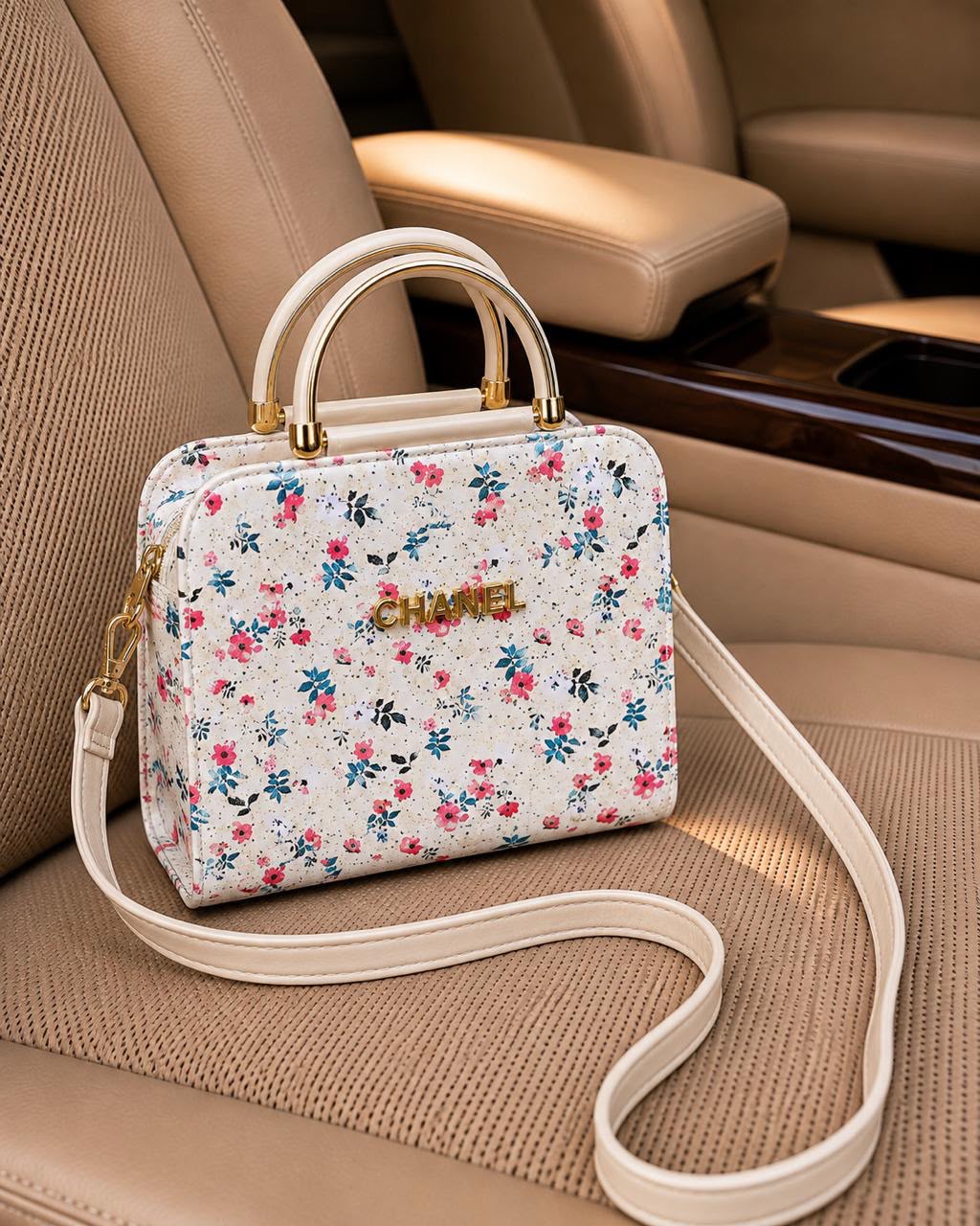 Floral Elegance Handbag