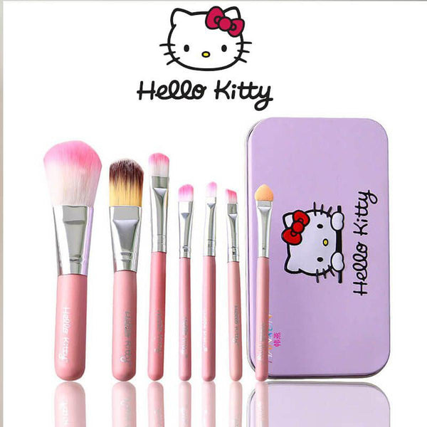 7-Piece Hello Kitty Makeup Brush Set