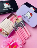7-Piece Hello Kitty Makeup Brush Set