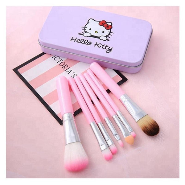 7-Piece Hello Kitty Makeup Brush Set