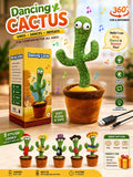 Rechargeable Dancing & Talking Cactus Toy