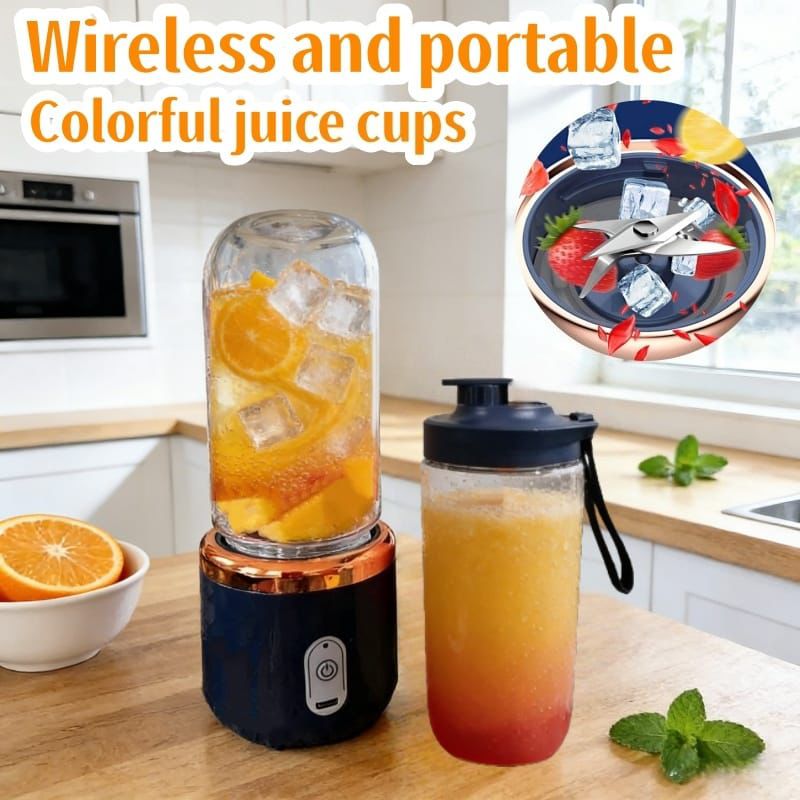 2 Cups Portable Electric Juicer Blender