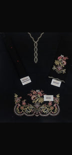 2-Piece Dhanak Embroidered Winter Suit