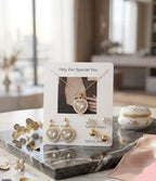 Fancy China Heart Jewellery Set for Her