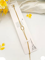 Fancy Stainless Steel Knot Bracelet for Women