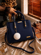 3-Partition Lightweight Shoulder Handbag