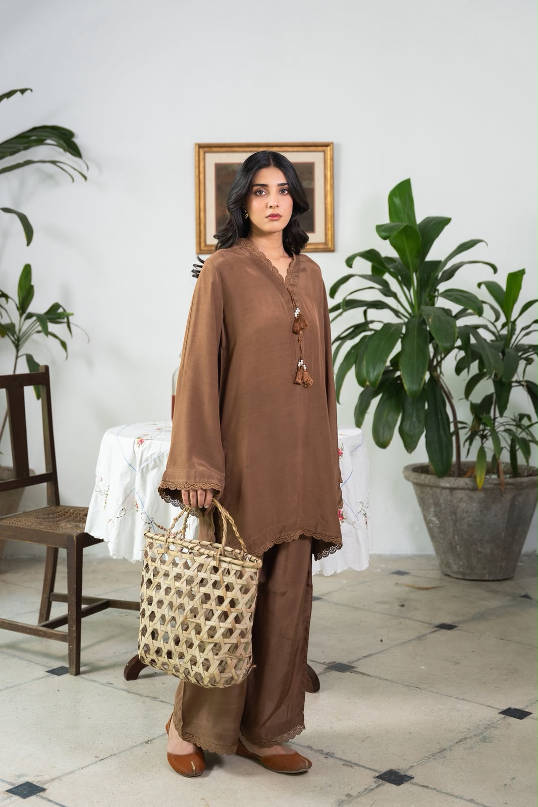 Ready to Wear 2-Piece Crape Georgette Dress